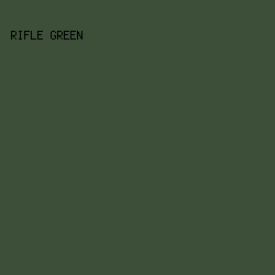 3D4F38 - Rifle Green color image preview