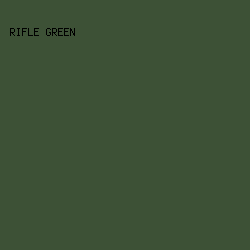 3d5136 - Rifle Green color image preview