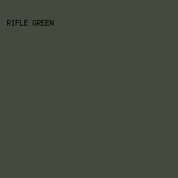 46493e - Rifle Green color image preview