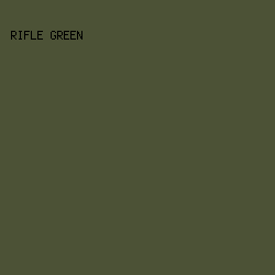 4c5236 - Rifle Green color image preview