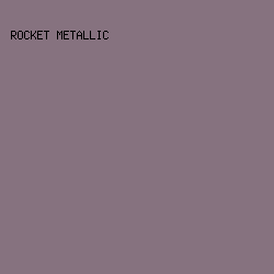 86727f - Rocket Metallic color image preview