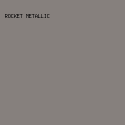 86807d - Rocket Metallic color image preview