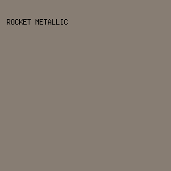 877d73 - Rocket Metallic color image preview