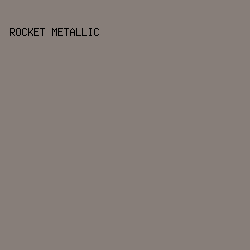 877e79 - Rocket Metallic color image preview