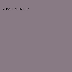 887a84 - Rocket Metallic color image preview