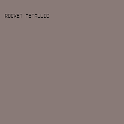 897a77 - Rocket Metallic color image preview