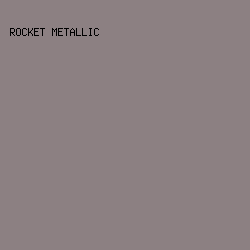 8C8082 - Rocket Metallic color image preview