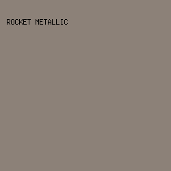 8C8178 - Rocket Metallic color image preview