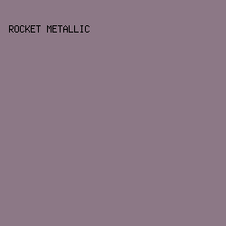 8c7886 - Rocket Metallic color image preview