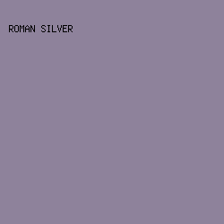 8E829B - Roman Silver color image preview