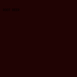 200303 - Root Beer color image preview