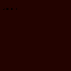 230300 - Root Beer color image preview