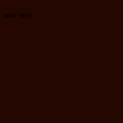 230700 - Root Beer color image preview
