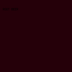 250009 - Root Beer color image preview