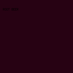 270213 - Root Beer color image preview