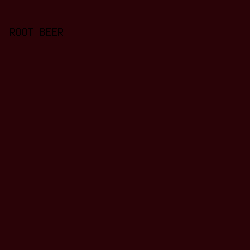 2A0307 - Root Beer color image preview