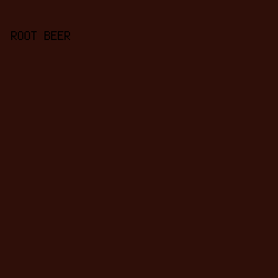 2F0F09 - Root Beer color image preview