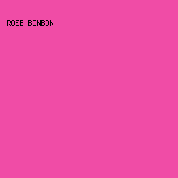 f04ca6 - Rose Bonbon color image preview