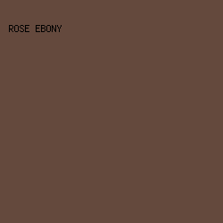 64493D - Rose Ebony color image preview