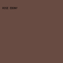 684B42 - Rose Ebony color image preview