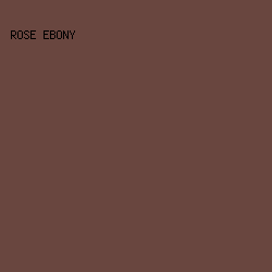 69463f - Rose Ebony color image preview