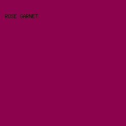 8D024C - Rose Garnet color image preview