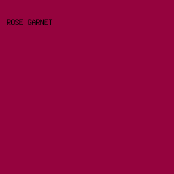 95033E - Rose Garnet color image preview