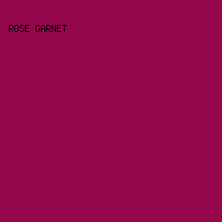 95074B - Rose Garnet color image preview