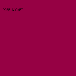 960144 - Rose Garnet color image preview