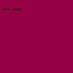 960145 - Rose Garnet color image preview