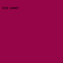 960548 - Rose Garnet color image preview