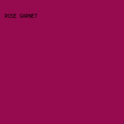 960B4F - Rose Garnet color image preview