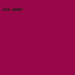 970747 - Rose Garnet color image preview