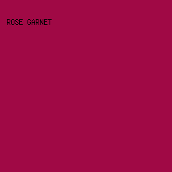 A00945 - Rose Garnet color image preview