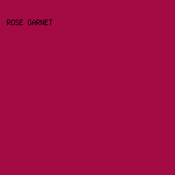 A40A43 - Rose Garnet color image preview