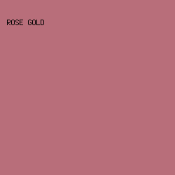 B86E7A - Rose Gold color image preview