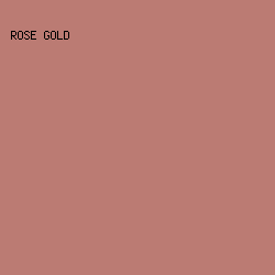 BB7B73 - Rose Gold color image preview