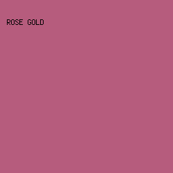 b65c7d - Rose Gold color image preview