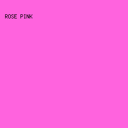 FF63DE - Rose Pink color image preview