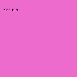 ec6bcd - Rose Pink color image preview