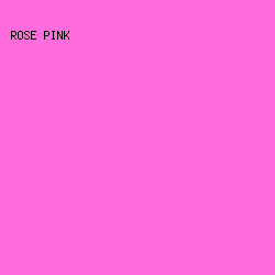 ff6bdc - Rose Pink color image preview