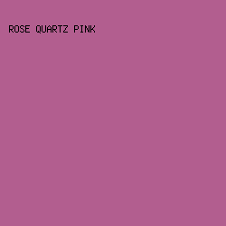 B25E8F - Rose Quartz Pink color image preview