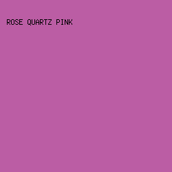 BB5DA4 - Rose Quartz Pink color image preview