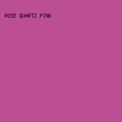BC4F94 - Rose Quartz Pink color image preview