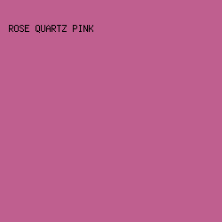 bf5f8f - Rose Quartz Pink color image preview