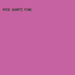 c6619f - Rose Quartz Pink color image preview