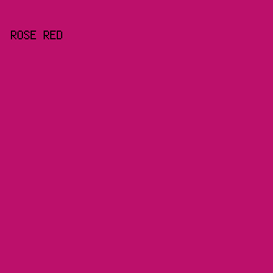 BC106B - Rose Red color image preview