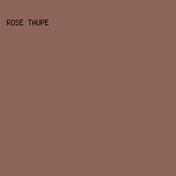 8C6458 - Rose Taupe color image preview