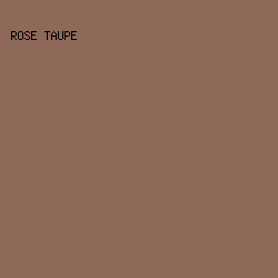 8e6859 - Rose Taupe color image preview