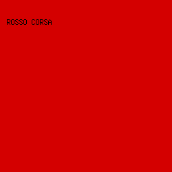 D40000 - Rosso Corsa color image preview